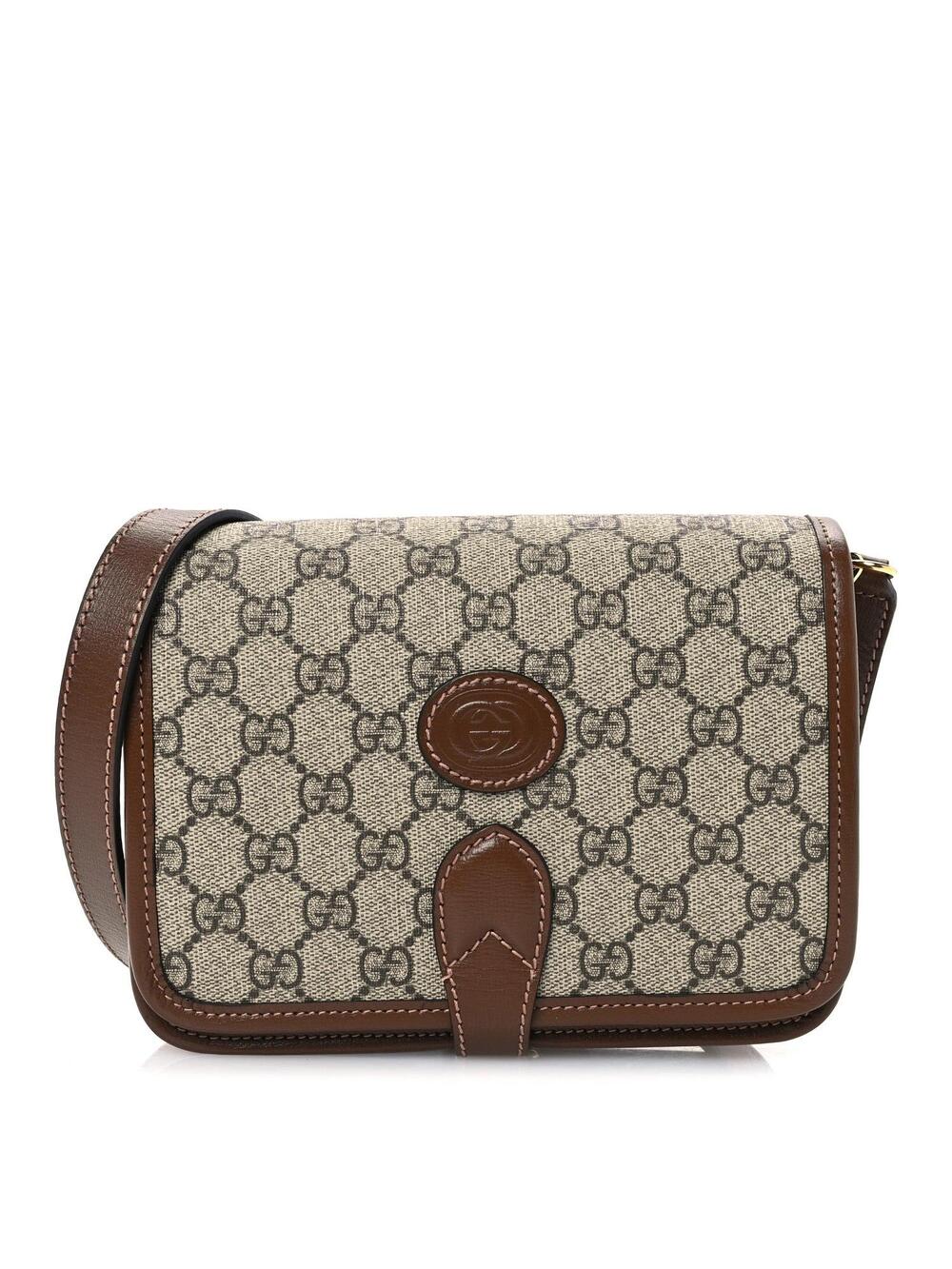 Gucci Gg Supreme Azalea Calfskin Mini #347447G87B